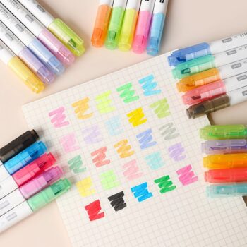 Double Headed Visible Window Highlighters