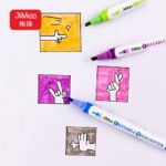 Colorful Markers Set (6)