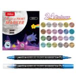 Double-Headed Acrylic Metal Coloring Marker Pen (13)