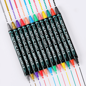 Gouache Acrylic Coloring Marker Pen
