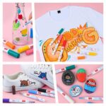 Hand Drawn Ceramic Acrylic Markers Set (2)