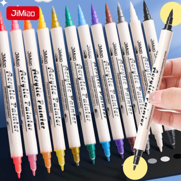 Double-headed Acrylic Marker Pen