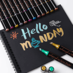 Double-headed Metal Color Marker Penic Markers Set (1)