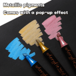 Double-headed Metal Color Marker Penic Markers Set (1)