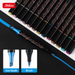 Double-headed Metal Color Marker Penic Markers Set (1)