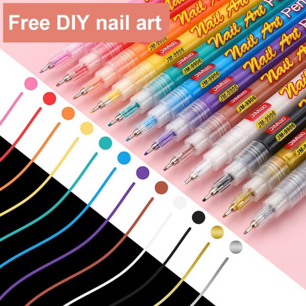 Valve-type Needle Tip Acrylic Marker Pens