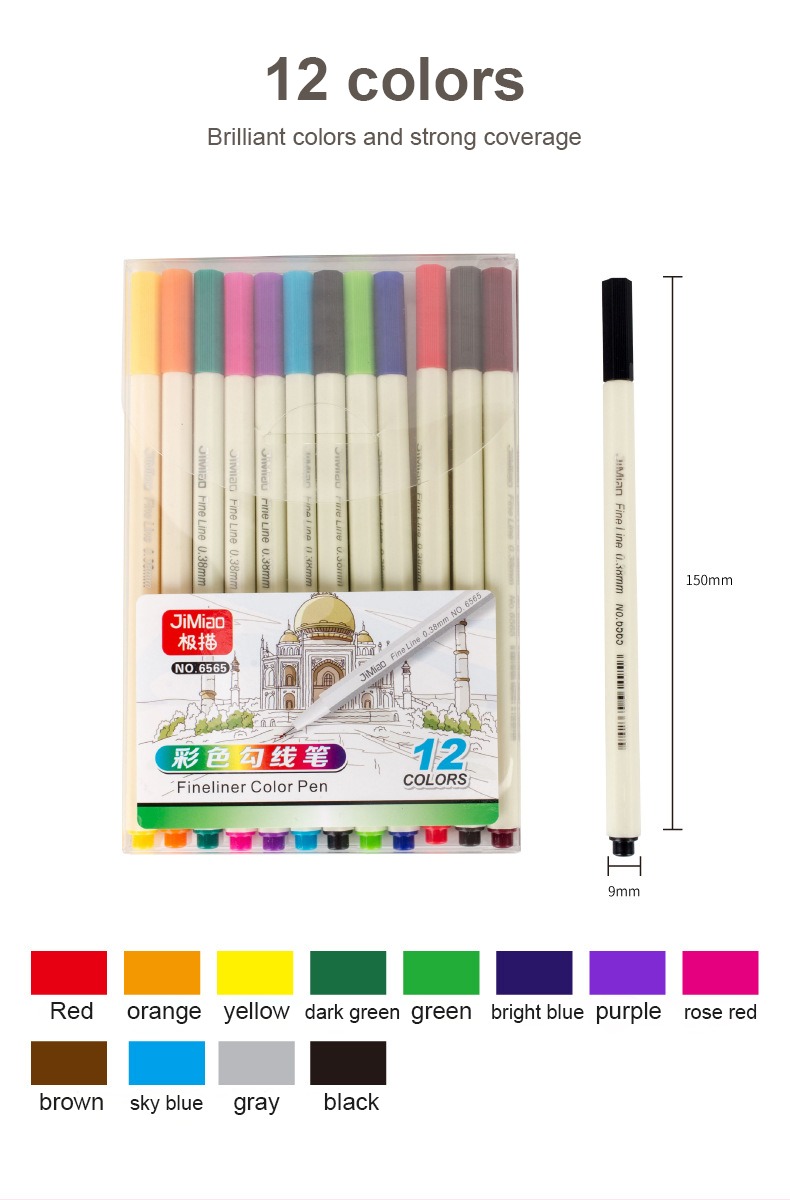 Needle Tip Acrylic Marker Pens 