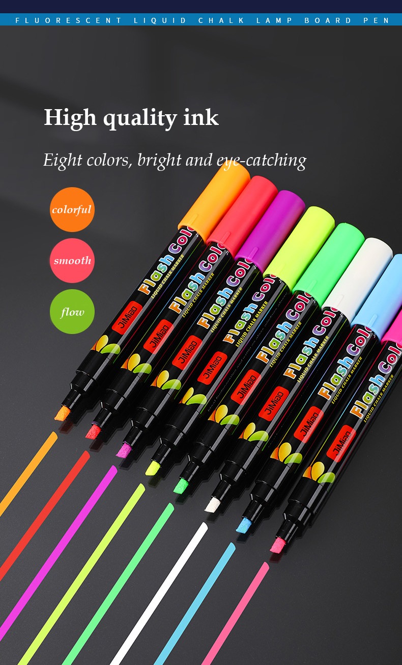 High quality ink-Fluorescent erasable marker