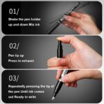 Waterproof Acrylic Markers Set (6)
