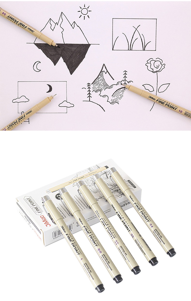 JiMiao Waterproof Needle Marker Pen