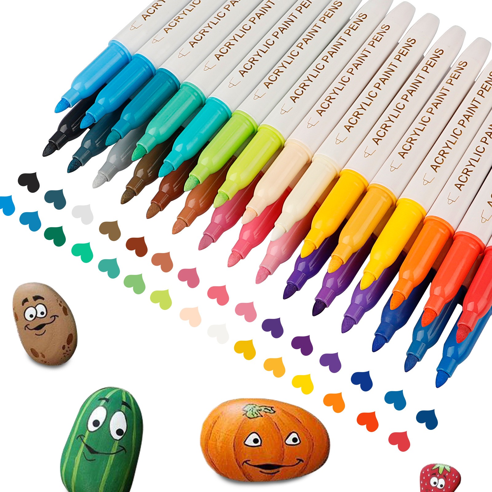 Product Introduction: JiMiao Soft Head Acrylic Marker Pen