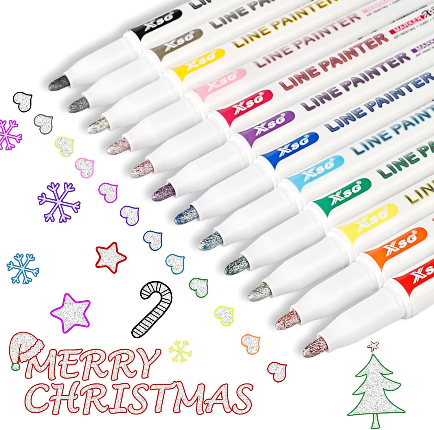 JiMiao Acrylic Valve Coloring Markers Set: Bring Your Creativity to Life