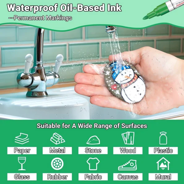 Oil based paint pens
