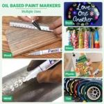 Oil based paint pens (6)
