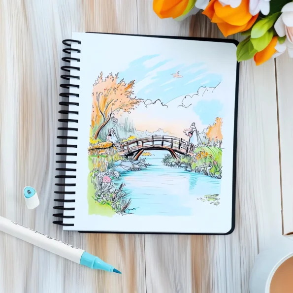 Dual Tip Water-Based Markers Set