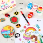 Acrylic Paint Markers Dual Tip (9)