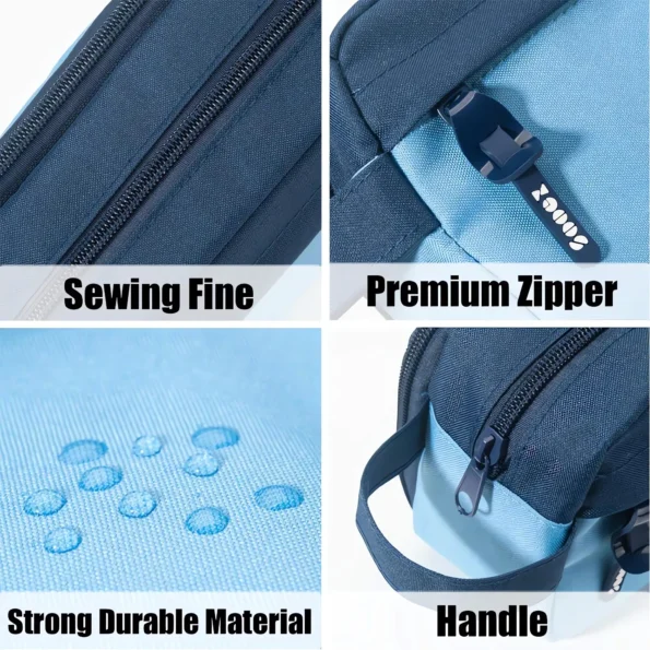 Large capacity pencil case