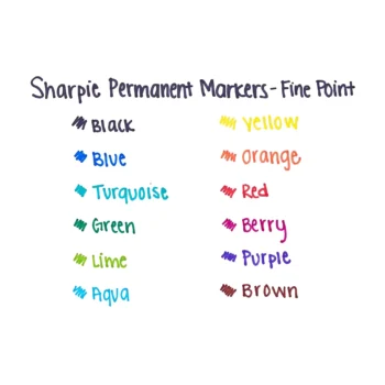 Permanent Fine Tip Marke