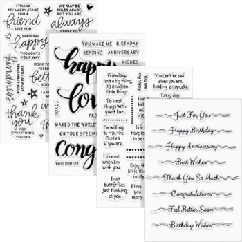 Clear Stamps for Card Making