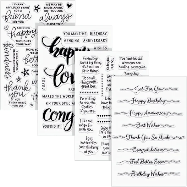 Clear Stamps for Card Making
