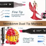 Dual Tip Alcohol Markers Set (3)