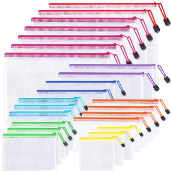Mesh Zipper Pouch Bags
