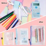 Mesh Zipper Pouch Bags (1)