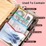 Mesh Zipper Pouch Bags (1)