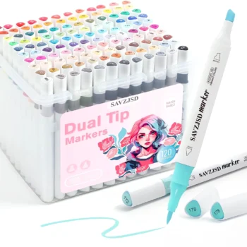 Dual Tip Water-Based Markers Set