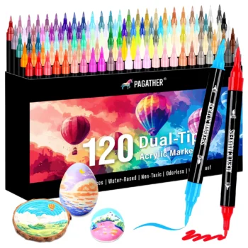 Acrylic Paint Markers Dual Tip