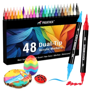 Acrylic Paint Markers Dual Tip