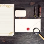 Vintage stationery set with envelopes01 (1)