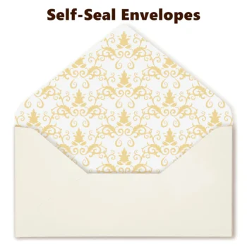 Vintage stationery set with envelopes