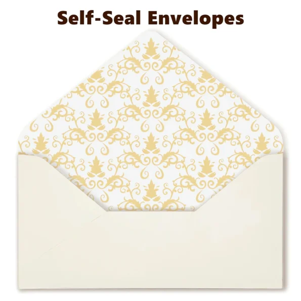 Vintage stationery set with envelopes