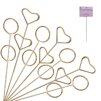 014-Floral Card Holder Sticks for Arrangements