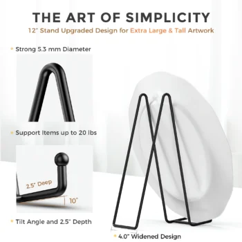 015-Metal Plate Stand for Display