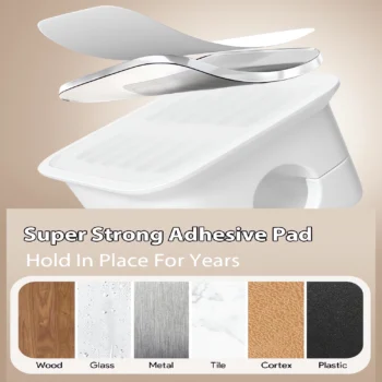 017-Magnetic Cord Organizer for Desk and Home