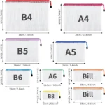 018-Mesh Zipper Organizer Bags for Travel and Office (8)