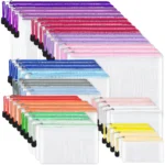 018-Mesh Zipper Organizer Bags for Travel and Office
