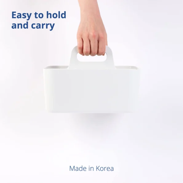 019-Stackable Organizer Caddy for Office and Bathroom