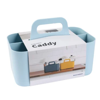 019-Stackable Organizer Caddy for Office and Bathroom