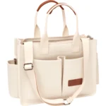 020-Canvas Tote Bag with Compartments (7)