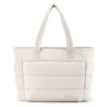 021-Lightweight Quilted Tote Bag for Women