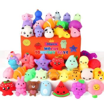 022-Mini Mochi Squishy Toys for Kids-30 Pcs