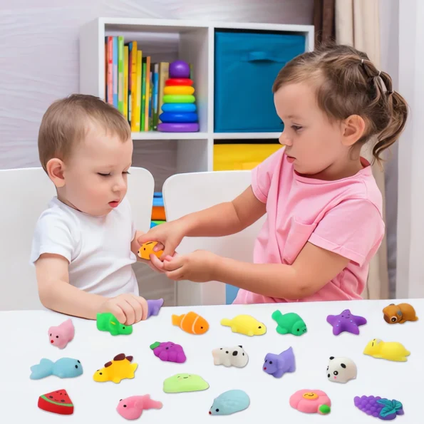 022-Mini Mochi Squishy Toys for Kids-30 Pcs