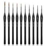 024-Miniature Paint Brushes for Fine Detailing
