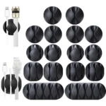 026-Adhesive Cord Organizer Clips for Cable Management