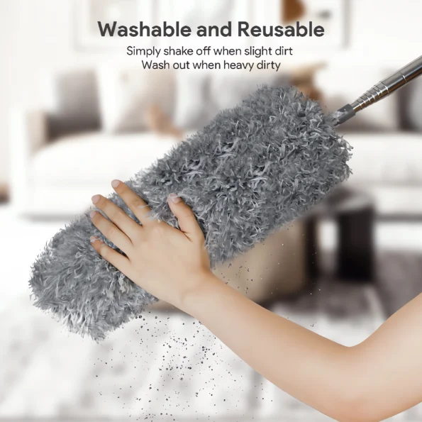 030-Feather Duster with Extension Pole