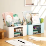 032-Desk Organizer with Drawers (3)