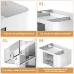 032-Desk Organizer with Drawers (3)